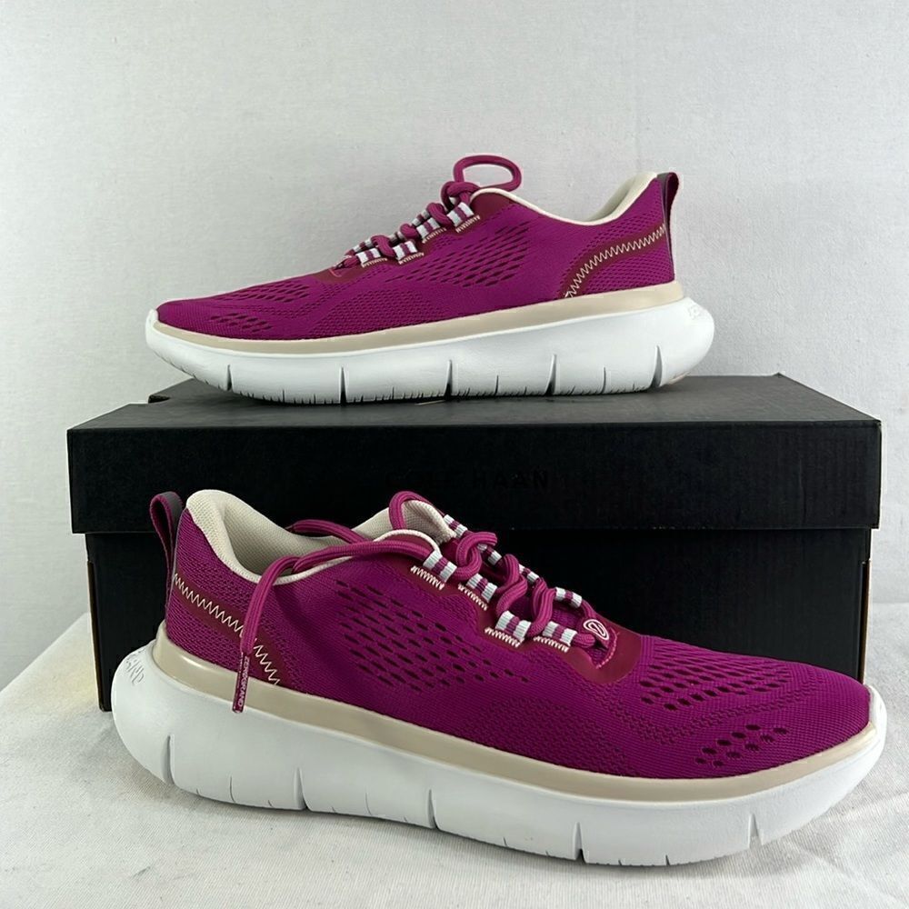 Cole Haan Zerogrand Journey Runner Sneakers- Fuscia- Size 8 B- NIB